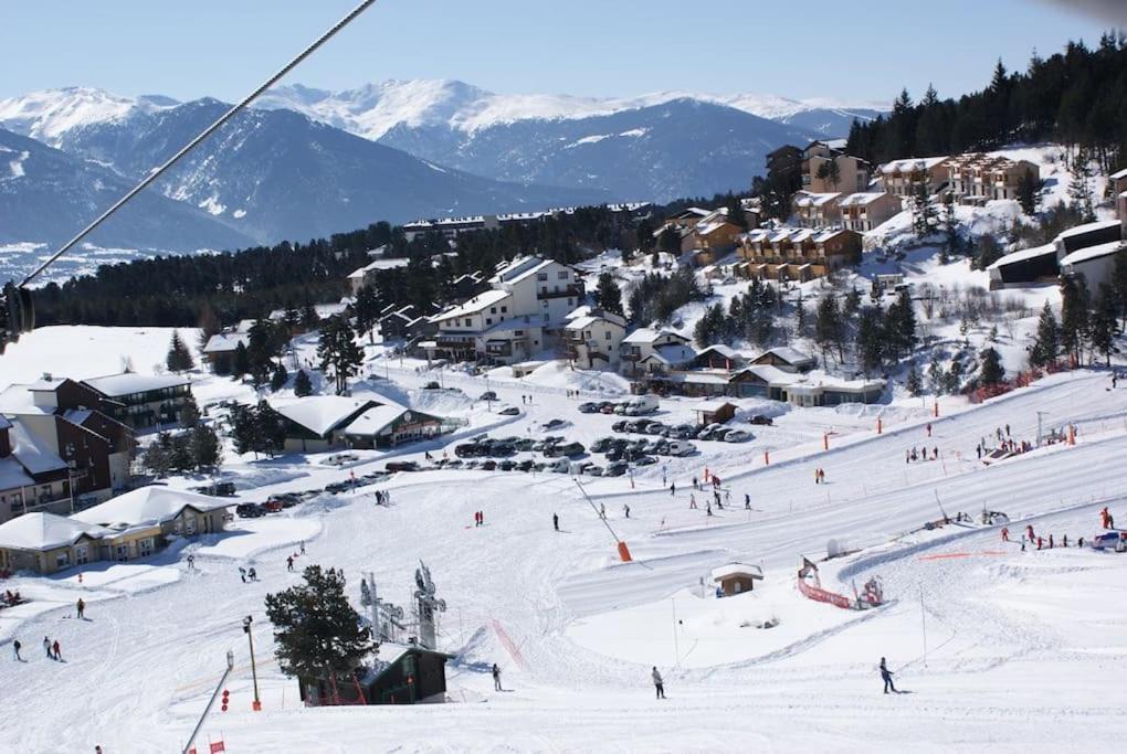 T2 Pour 4 Pers Style Chalet Pied Des Pistes Bolquere Pyrenees 2000 Eksteriør bilde
